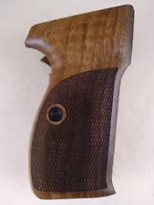 SIG P210A "American" English Walnut+ChkrdSides Pistol Grips/AMERICAN-MADE ONLY M