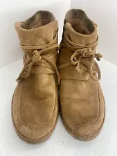 UGG Reid Moccasin Bootie Women’s Size 9.5 Chestnut 1019129 Suede Ankle