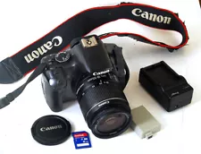 CANON EOS Rebel XSi w/18-55mm EF-S IS II Zoom, etc - Tested