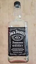 1 EMPTY JACK DANIELS OLD NO 7 BOTTLE 1.75L W/Cap Great For DIY project