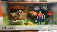 Kubota RTV-1120D with Horses Playset 77700-08699