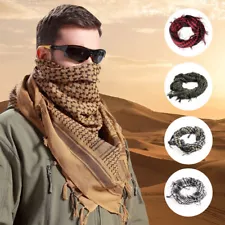 Shemagh Arab Keffiyeh Military Tactical Men's Shawl Wrap Scarf Scarves 95cm*95cm