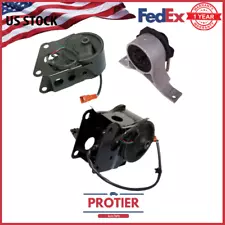 Engine Motor Mount 3PCS Set for 2007-2008 Nissan Maxima 3.5L with Sensors