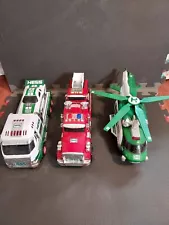 SET OF 3 - HESS Trucks - Years: 2012, 2015, 2016 - see description