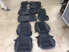 2021 2022 FACTORY OEM ORIGINAL BLACK CLOTH SEAT COVERS CHEVROLET SUBURBAN TAHOE