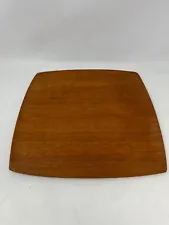 Rare teak bentwood tray by Shigemichi Aomine for NCC Japan vintage teak wood