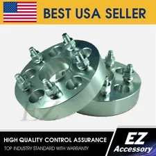 USED 2 Wheel Adapters 5x4.5 To 5x112 VW Audi Factory Wheels Hub Centric 1" Thick