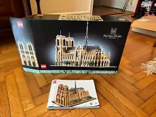 LEGO Architecture Notre-Dame de Paris Replica, Architectural Model Kit, 21061