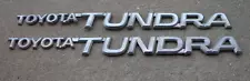 Toyota Tundra door emblem set badge decal logo side OEM Genuine Original Stock