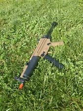 HK MP5 N 6mm BB Spring And Electric Submachine Gun Tan Great Prop Or Display Gun