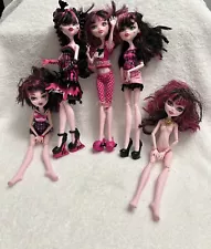 Monster High Doll Girl Doll Lot of 5 VHTF!!!!!