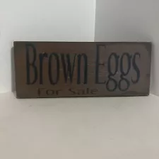 kennedy’s Country Collection “Brown Eggs For Sale” Decor