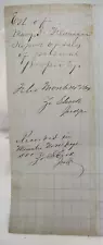 1864 Wilcox County Alabama Civil War Era Estate Slave & Livestock Sale Document