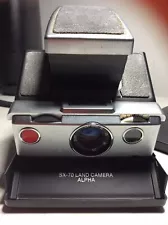 POLAROID SX-70 Land Camera Alpha Instant FIlm Camera