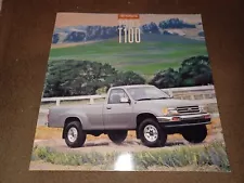 Original 1993 Toyota T100 Deluxe Sales Brochure 93 SR5 Pickup