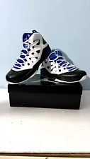 Nike Air Jordan Melo M9 Men’s Black/White-Game Royal Basketball Shoes / Size 10