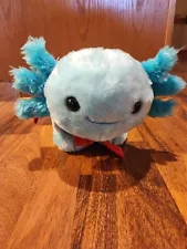 Build A Bear Mint Axolotl Plush Mint Blue 20” Long 2022 Online Exclusive BAB