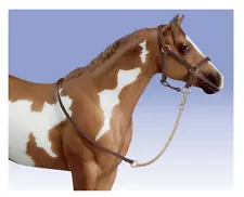 Breyer Horses Leather Halter with Leather Lead Rope #2456