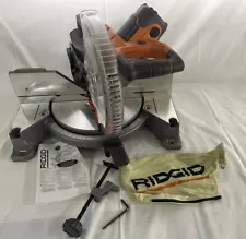 R4113 - Renewed - RIDGID 15 Amp 10" Dual Miter Saw with LED Cut Line Indicator