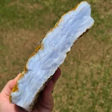 AFRICAN BLUE LACE AGATE LAPIDARY ROUGH FROM NAMIBIA 2LBS 5.0OZ