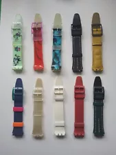 Replacement Bands for Swatch Gents 17mm lug Width Models Buy More Save More