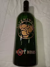 Ravenswood Green Glass Empty Wine Bottle 300cl No Cork Perfect For Decorating