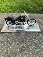 Harley Davidson 1999 FXSTB Night Train Scale Diecast Motorcycle by Maist