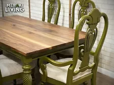 Lexington Dining Set - Extendable Table, Six Chairs, and Hutch