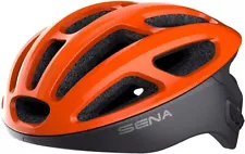 Sena R1 Smart Communications Helmet - Electric Tangerine, Large