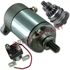 Starter Drive Bendix Relay Solenoid for Polaris Xpedition 325 425 2000 2001 2002 (For: Polaris Xpedition 325)