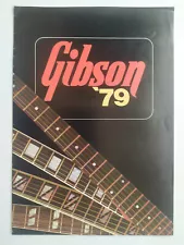 Gibson '79 Guitar and Amplifier Sales Brochure 18 Pages