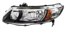 For 2010-2011 Honda Civic Coupe Headlight Halogen Driver Side (For: 2010 Honda Civic)