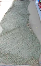 CAMOUFLAGE NETTING, MILITARY SPEC. LARGE SIZE APPROX. 6.5' X 17'