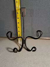 Wrought Iron Over the Door Quad Hook #2266L201