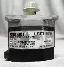 Pacific Scientific Powermax II ~ P21NRXS-LNN-NS-13 ~ 65V 1500RPM ~ STEP MOTOR