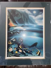 ROBERT WYLAND HAWAII BORN IN PARADISE LIMITED EDITION LITHOGRAPH HAND SIGNED COA