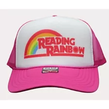 Reading Rainbow Trucker Hat, Foam Trucker Hat. Reading Rainbow