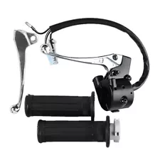 For Yamaha PW50 Y-Zinger Brake Throttle Housing Handle Lever LH/RH Side Assembly (For: 2005 Yamaha PW50)