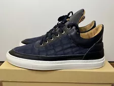 Men’s Filling Pieces- Croc Embossed Navy