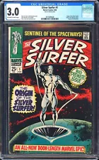 Silver Surfer #1 CGC 3.0 (1968) Origin of the Silver Surfer & Watchers! L@@K!