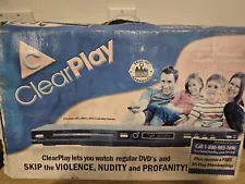 Clearplay CP-427B-USB DVD Player Obscenity Filter Skip Violence Language & More