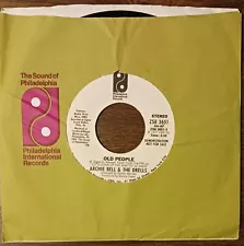 PROMO~ARCHIE BELL & THE DRELLS~Old People~45 RPM~ 7" Record~1977~Not For Sale!