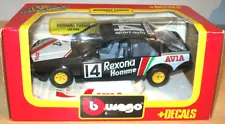 Bburago RENAULT FUEGO & Decals MIB - 1/24 Scale 1983 Burago