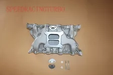 NEW ALUMINUM Intake Manifold for Ford 351- 2V Cleveland Cleveland w/ Box Engine