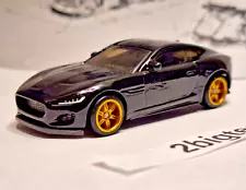 CUSTOM SUPER TREASURE HUNT Hot Wheels 2020 Black Jaguar F-Type READ BELOW