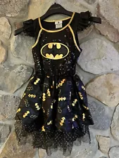 BATGIRL DRESS ~MEDIUM ~ 100%POLY~VG~ Halloween, CosPlay, DressUp - Sweet