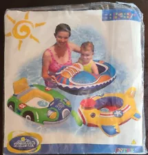 Intex Inflatable See Me Sit Pool Ride Floaties For Age 3 4 28" x 23" The Wet set