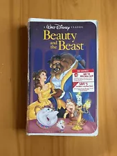 Walt Disney's Beauty and The Beast VHS Black Diamond Classic SEALED UNOPENED