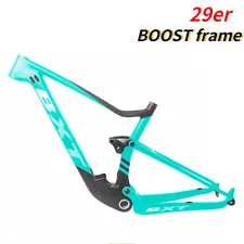 29er*2.3 Tire Carbon Fiber Mountain Bike Frameset BSA Boost 148*12mm Disc Brake