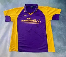 Vintage FC Internaxionale Men's Soccer Jersey #15 Size M.